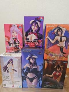 오버로드 OVERLOAD 알베도 ​​샤르티아 피규어 6점 세트