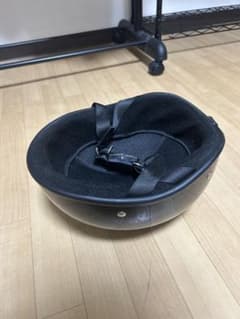 ハーフヘルメット 半キャップ ブラックのサムネイル