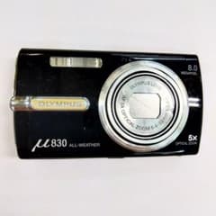 【動作確認済み】OLYMPUS μ830 OLYMPUS コンパクトデジタルカメラU830動作確認OKキズあり - メルカリ