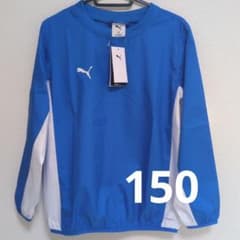 新品タグ付き　PUMA プーマ ピステ 150cm ブルーのサムネイル