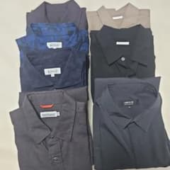 お得な7着セット　COLINA / ムッシュニコル / コムサ メンズ長袖シャツのサムネイル