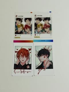 ギヴン 柊mix 5週目特典 チェキ風カード ギヴン展 クリアカード 立夏