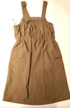 GU GIRLSテックジャンパードレス 160 OLIVEのサムネイル