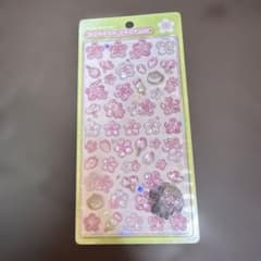 和柄ボンボンドロップシール 桜のサムネイル