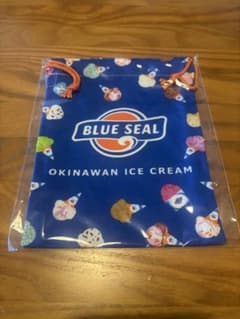 BLUE SEAL アイスクリーム柄巾着のサムネイル