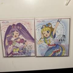 プリパラ サイン色紙コレクション 未開封 ＋らぁら アイカツ！×プリパラ THE MOVIE 出会いのキセキ！ サイン色紙