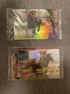 サイン入り オルフェーヴル トレーディングカード 2枚セット - メルカリ