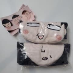 치비 마루코 짱 봉제 장난감 3 마루코와 노구치 씨