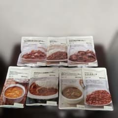【無印良品】レトルトカレー　７種７個セット