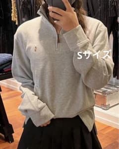 poloラルフローレン ハーフジップ ポニーワンポイント パーカー