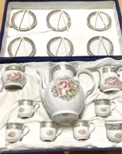 希少❗️美品❗️フランスアンティーク LIMOGES コーヒーセット - メルカリ