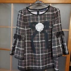 M'S GRACY チェック柄 チュニック 38 - メルカリ