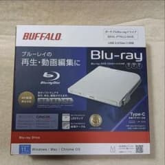 BUFFALO　ブルーレイ　ディスク　ドライブ BRXL-PT6U3-WHEのサムネイル