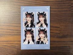 イコラブ 音嶋莉沙 4カットフォトカードのサムネイル