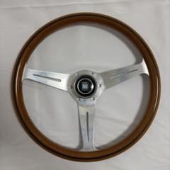 【正規品】NARDI ナルディ マホガニーウッドステアリング イタリア製 正規品】NARDI ナルディ マホガニーウッドステアリング イタリア製