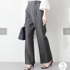 natural couture ハイウエスト美フレアパンツのサムネイル