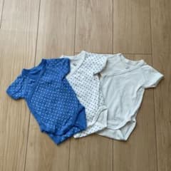 プチバトー　PETIT BATEAU ベビー肌着 3点セットのサムネイル