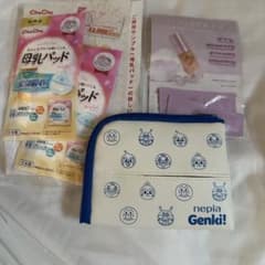 ChuChu 母乳パッド アンパンマン　ポーチ　 セットのサムネイル
