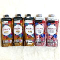 新品・未開封】アジエンス シャンプー コンディショナー つめかえ用 5