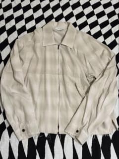 ANCELLM OMBRECHECK SHORT ZIPUP SHIRTのサムネイル