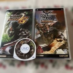 PSP モンスターハンター ポータブル 2G 2個 モンスターハンター1個
