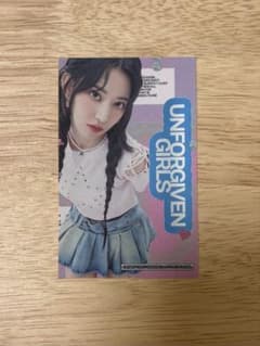 LE SSERAFIM サクラ UNFORGIVEN ステッカー タワレコ特典のサムネイル