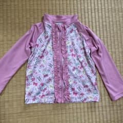ハローキティ ラッシュガード ピンク 90cmのサムネイル