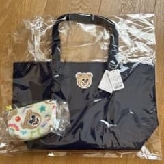 ラブラリーバイフェイラー オールドテディ LLトート ポーチセット