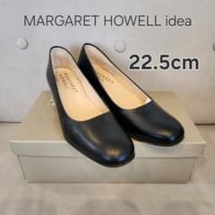 11/6まで【使用1回美品】MARGARET HOWELL パンプス22.5cmのサムネイル