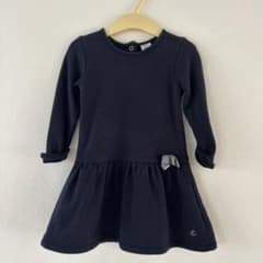 PETIT BATEAU ネイビー ワンピース 18mのサムネイル