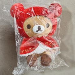 リラックマ童話 リラックマ赤ずきん Mサイズぬいぐるみ - メルカリ