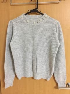 マジェスティックレゴン ニット ビジューのサムネイル