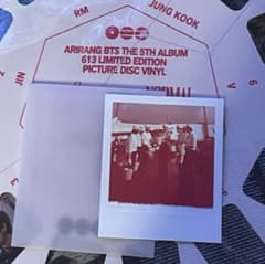 BTS ARIRANG Vinyl 613LIMITED ポラロイド - メルカリ