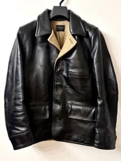 【美品】BY GLADHAND ホースハイド カーコート 定価￥217,800のサムネイル