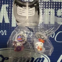 【新品 未開封】サンリオ めじるしアクセサリー ハロウィン 2種セットのサムネイル