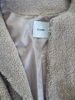 CLANE ベージュ ボアジャケットのサムネイル