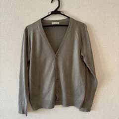 a.v.v HOMME グレー Vネック カーディガンのサムネイル