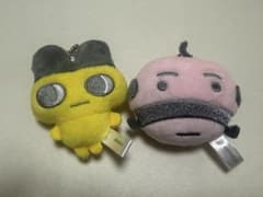 たまごっち　ぬいぐるみマスコット　まめっち　おやじっちセットのサムネイル
