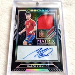 Marco Asensio PANINI 自筆 auto 25シリ アセンシオ オートレリック99枚限定】アセンシオ 直筆サインPANINI トレカ - メルカリ