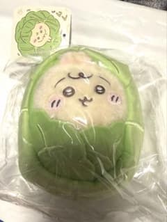 【新品未開封】ちいかわベビー キャベツに包まれたうさぎマスコットのサムネイル
