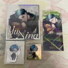 ブレマイ1周年 しおり クリア色紙 アクスタ アルリルキューブ 新名有