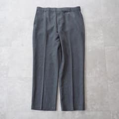 80s 90s Levi's action slacks デッドストック 灰色 - メルカリ