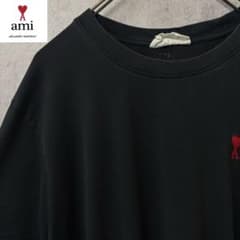 激レア】AMI PARIS アミパリス Tシャツ ゆるだぼ 完売モデル 刺繍