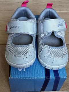 asics ベビーサンダル 13.0 ピンク　MESHOES BABY 13.0のサムネイル