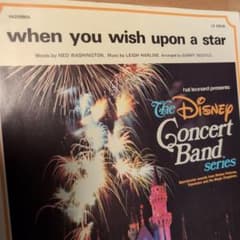 吹奏楽輸入楽譜 星に願いを When You Wish Upon A Star - メルカリ