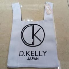 D.KELLY 니트 백 로고 무늬 ★신품★