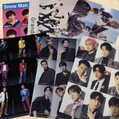 Snow Man ミニクリアファイル 6枚のサムネイル