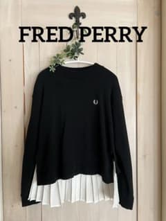 FRED PERRY バックプリーツ スウェット - メルカリ