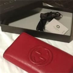 GUCCI グッチ ソーホー SOHO 長財布 赤のサムネイル