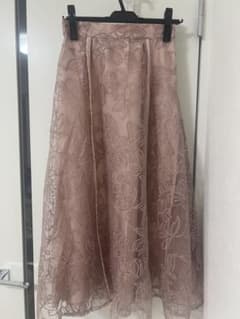 【ミッシュマッシュ】花柄フレアスカートのサムネイル